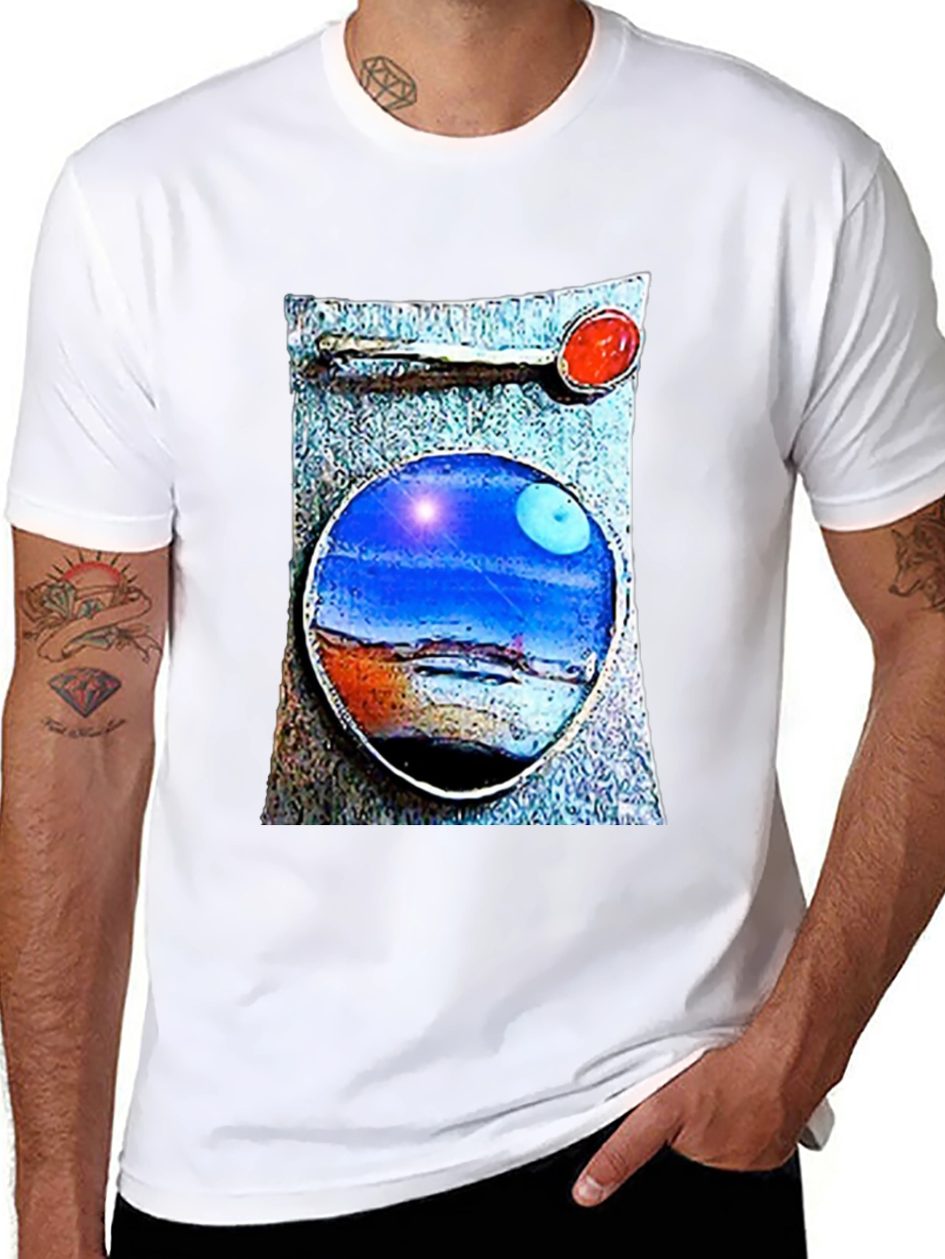 Artistic Landscape Graphic Tee