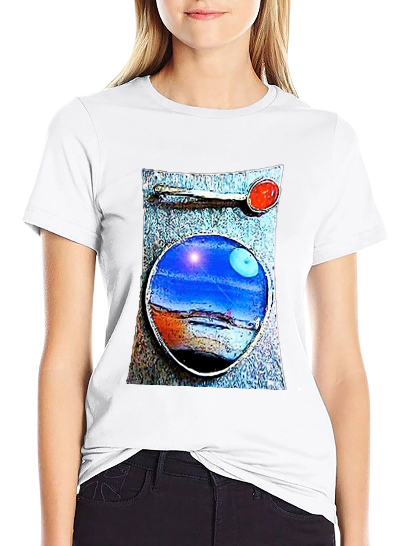 Artistic Landscape Graphic Tee