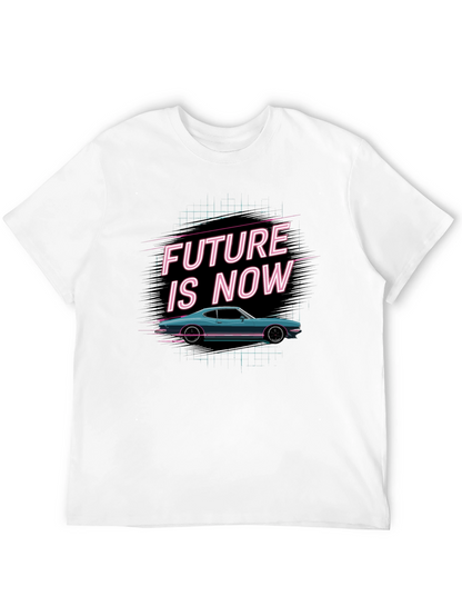 Retro Future is Now Car Graphic Tee