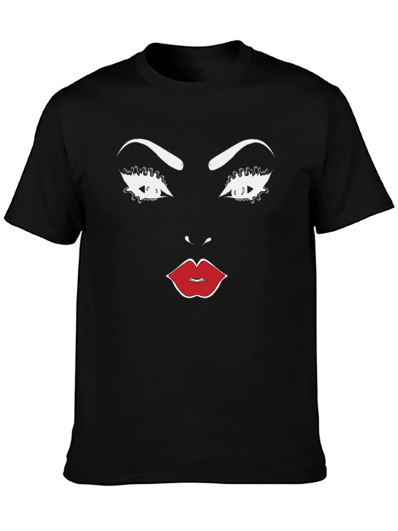 Bold Graphic Tee - Diva Face