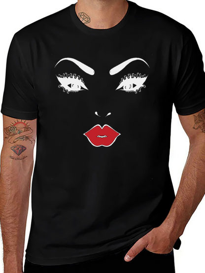 Bold Graphic Tee - Diva Face