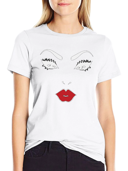 Bold Graphic Tee - Diva Face