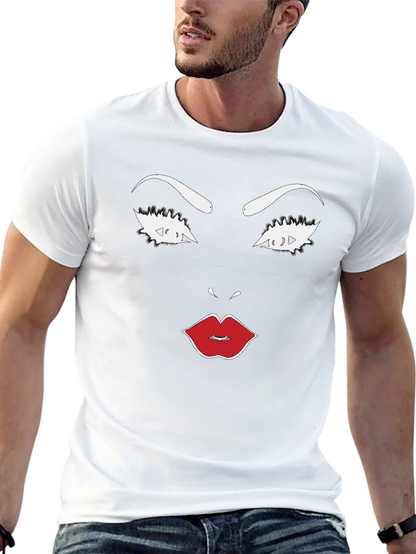 Bold Graphic Tee - Diva Face