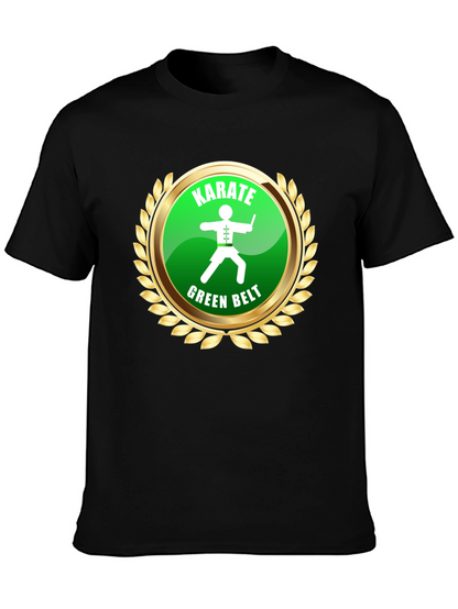 Karate Green Belt T-Shirt - Martial Arts Style