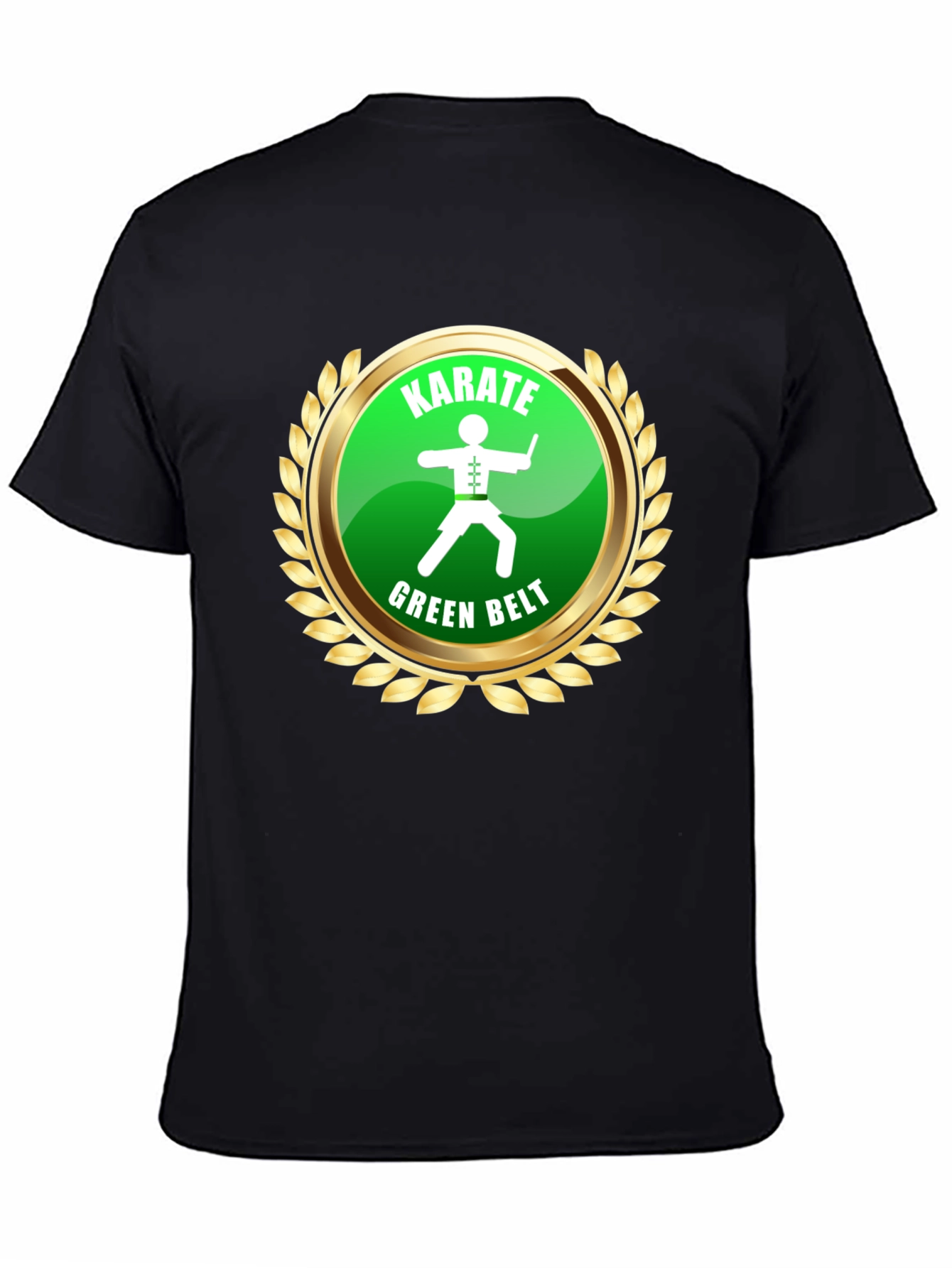 Karate Green Belt T-Shirt - Martial Arts Style