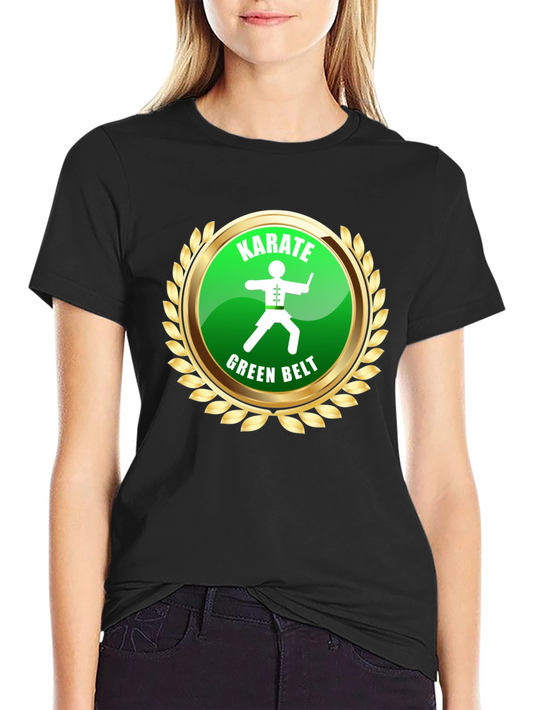 Karate Green Belt T-Shirt - Martial Arts Style