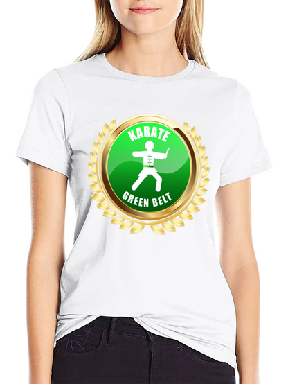 Karate Green Belt T-Shirt - Martial Arts Style