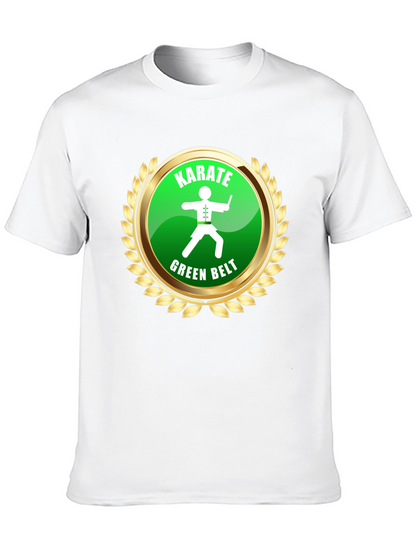Karate Green Belt T-Shirt - Martial Arts Style