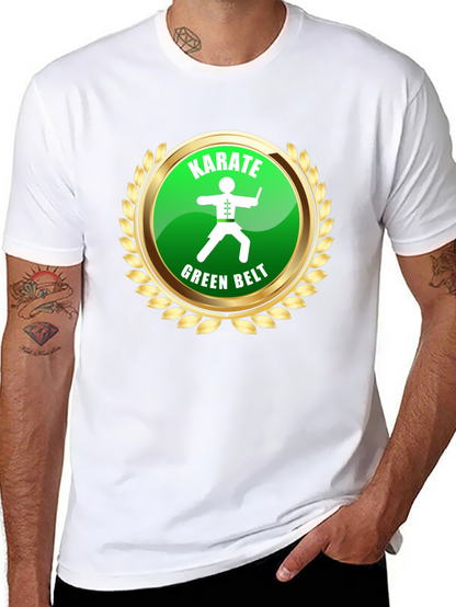 Karate Green Belt T-Shirt - Martial Arts Style