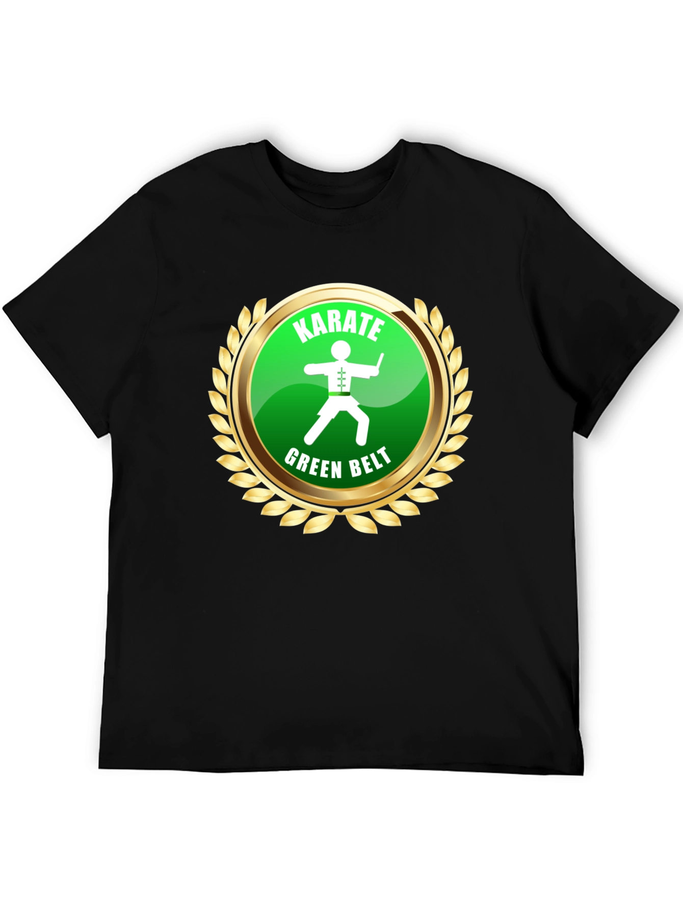 Karate Green Belt T-Shirt - Martial Arts Style