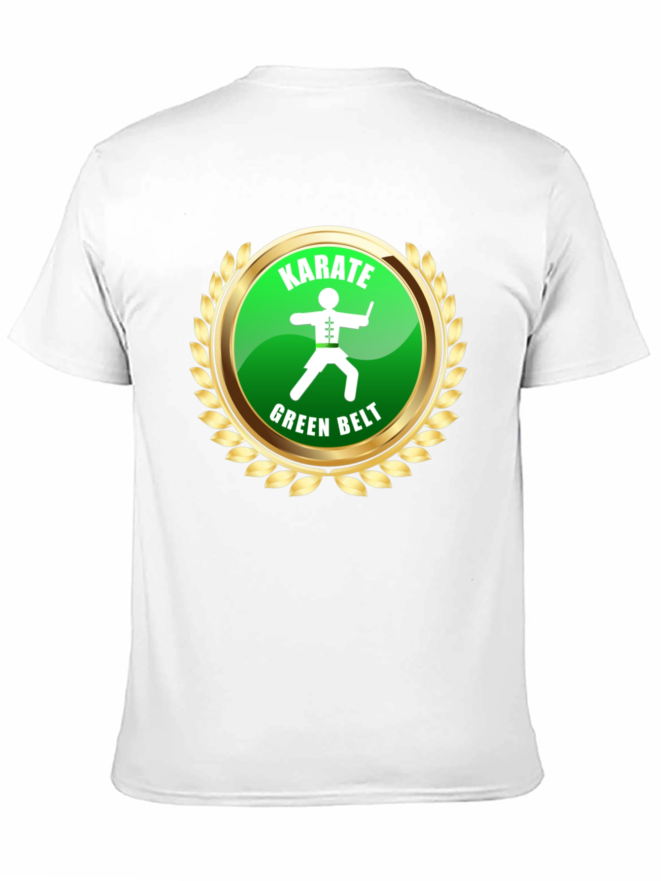 Karate Green Belt T-Shirt - Martial Arts Style