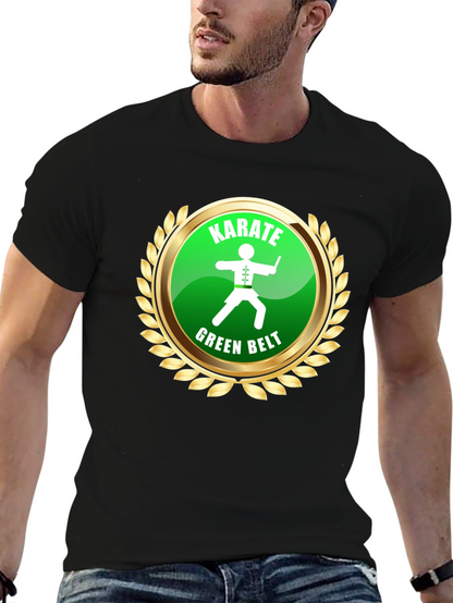 Karate Green Belt T-Shirt - Martial Arts Style