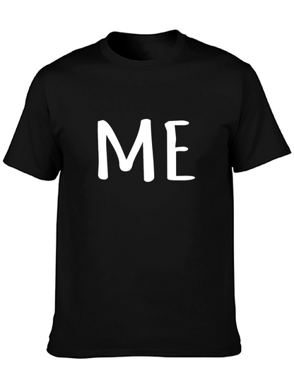 Bold ME Graphic Black T-Shirt