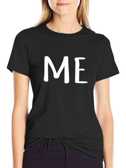 Bold ME Graphic Black T-Shirt