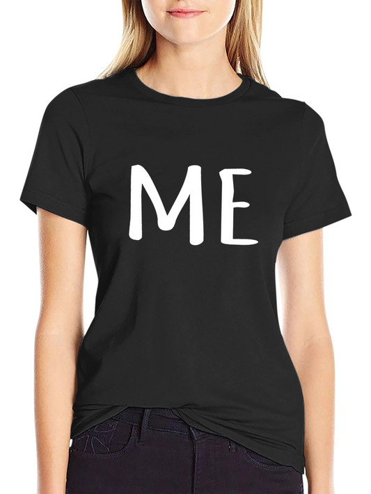 Bold ME Graphic Black T-Shirt