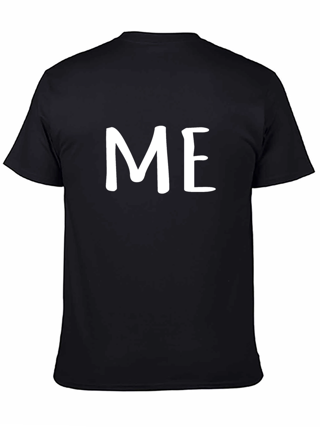 Bold ME Graphic Black T-Shirt