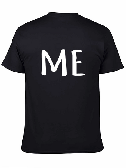 Bold ME Graphic Black T-Shirt