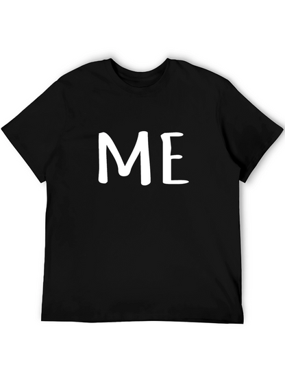 Bold ME Graphic Black T-Shirt