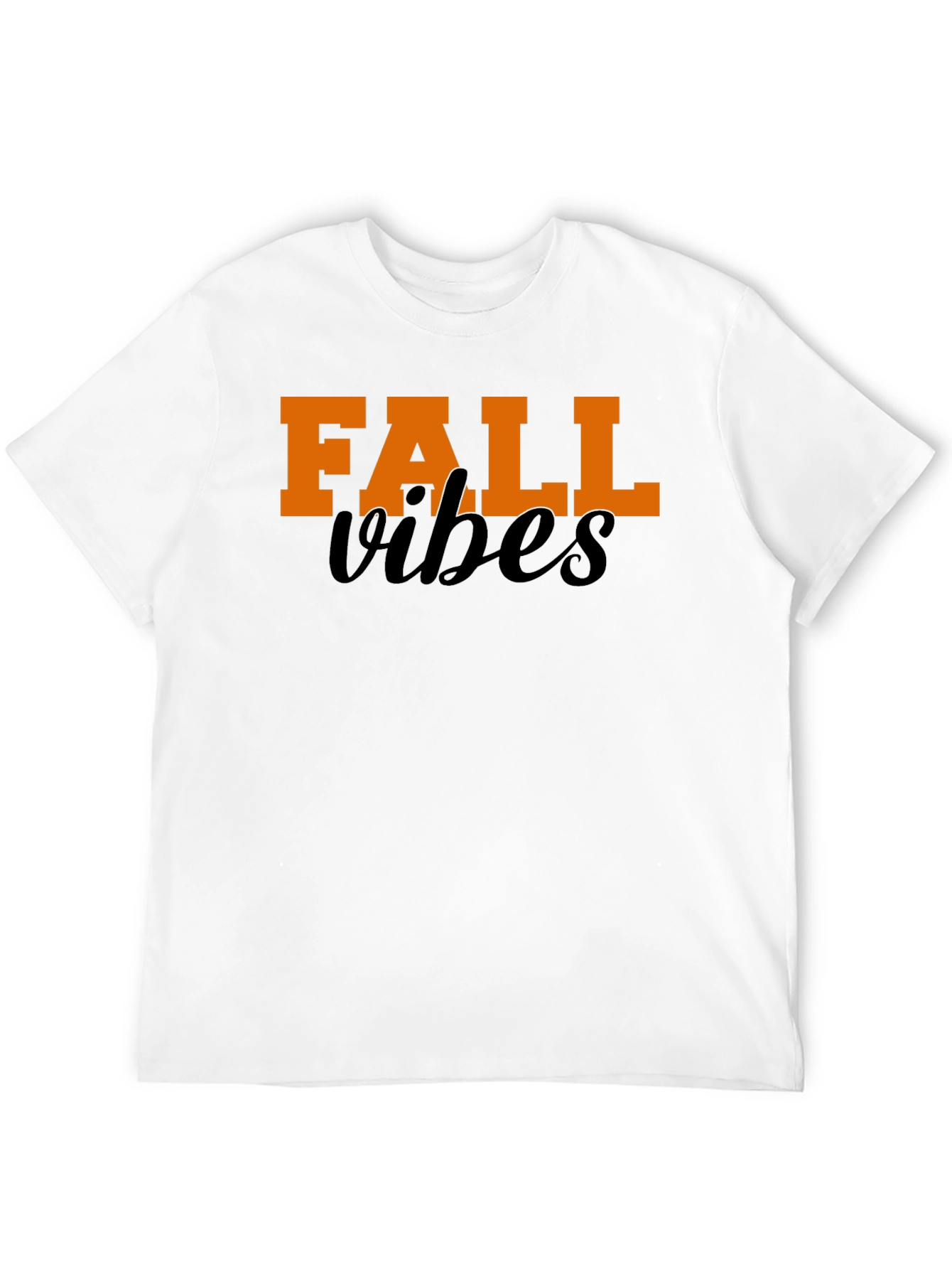 Fall Vibes Graphic Tee - Black