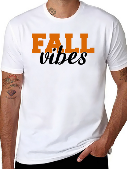 Fall Vibes Graphic Tee - Black