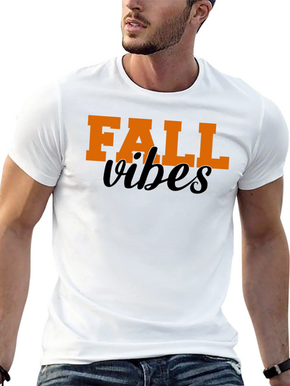 Fall Vibes Graphic Tee - Black