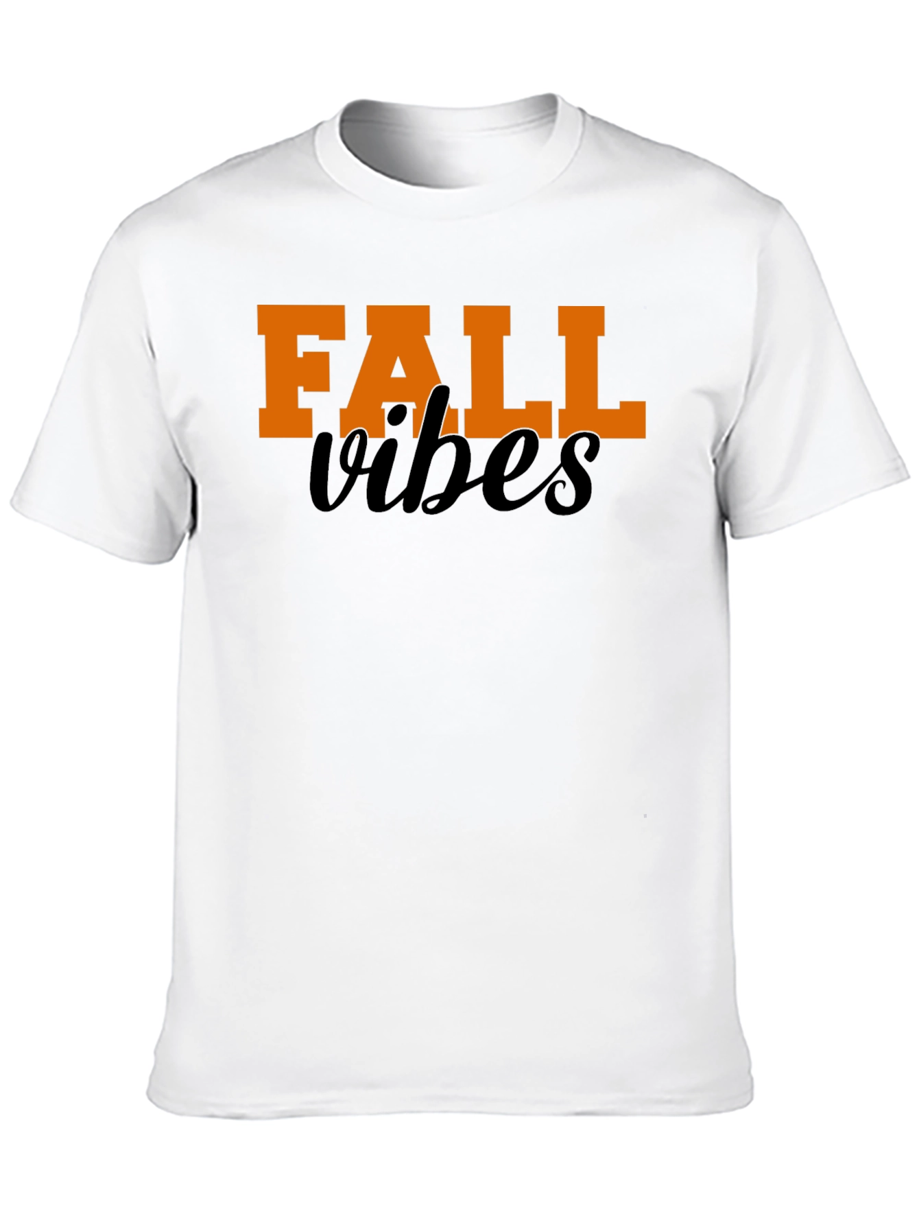 Fall Vibes Graphic Tee - Black
