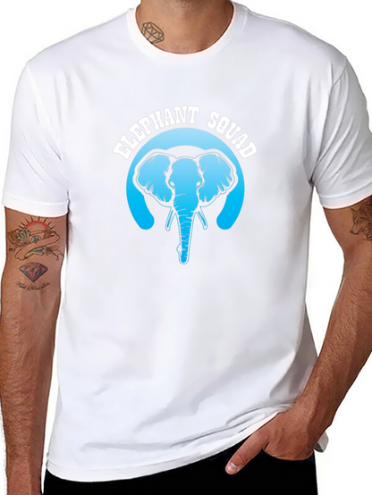 Elephant Squad Graphic Tee - Premium Cotton