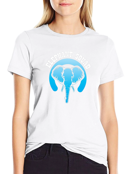 Elephant Squad Graphic Tee - Premium Cotton