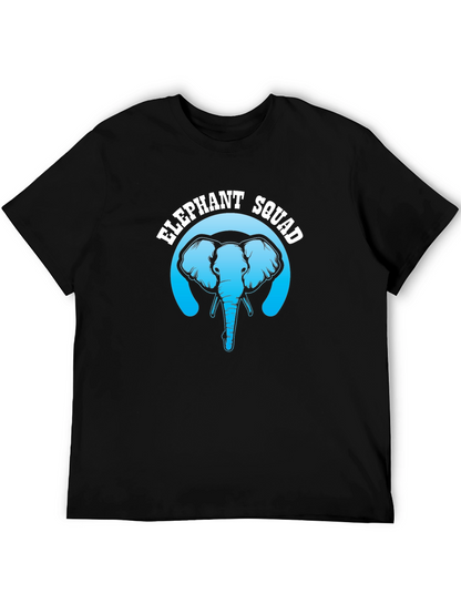 Elephant Squad Graphic Tee - Premium Cotton