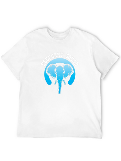 Elephant Squad Graphic Tee - Premium Cotton