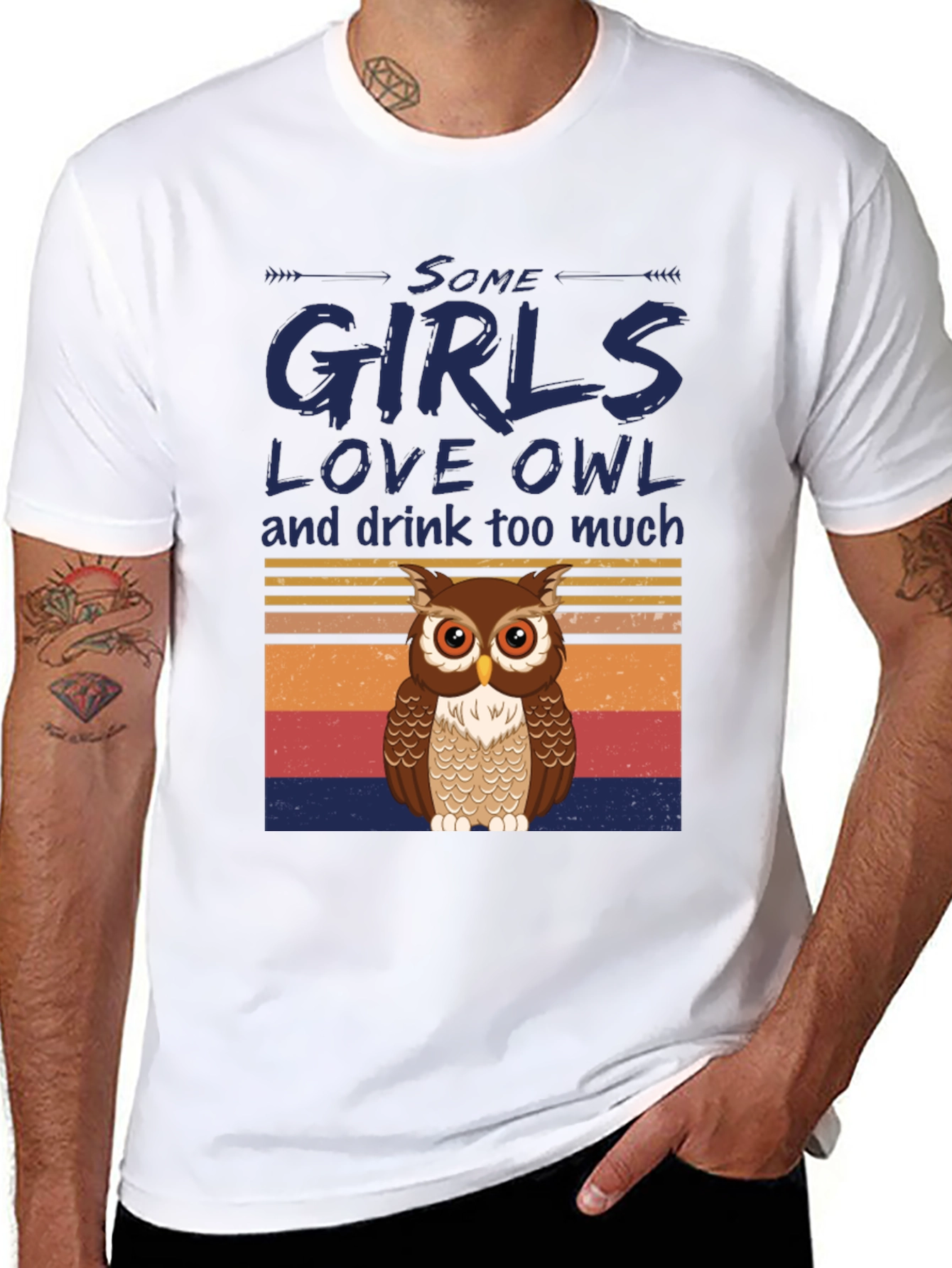Some Girls Love Owl T-Shirt