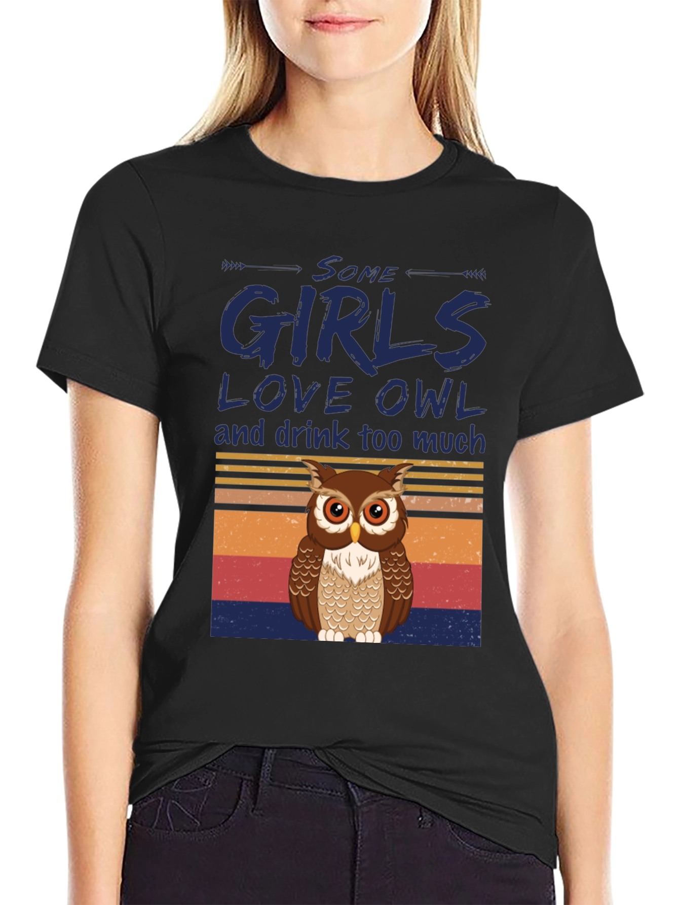 Some Girls Love Owl T-Shirt