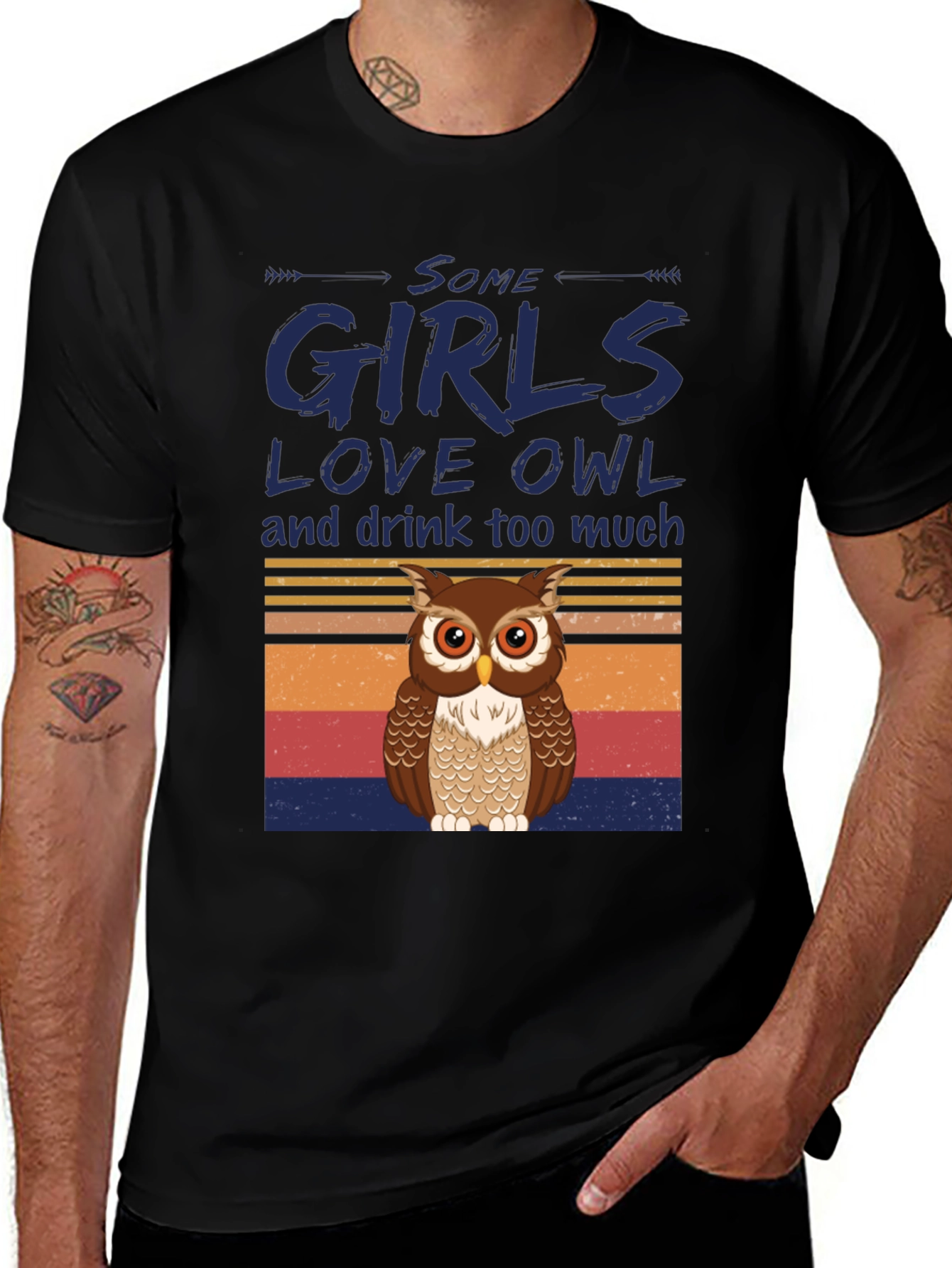 Some Girls Love Owl T-Shirt