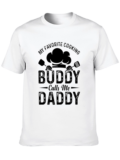 Cooking Buddy T-Shirt - Dad Chef Apparel