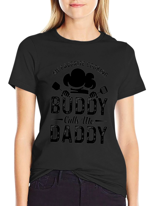 Cooking Buddy T-Shirt - Dad Chef Apparel