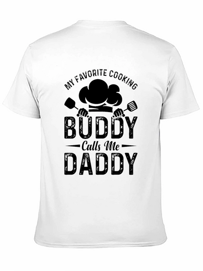 Cooking Buddy T-Shirt - Dad Chef Apparel
