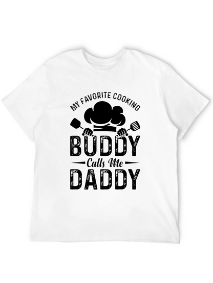 Cooking Buddy T-Shirt - Dad Chef Apparel