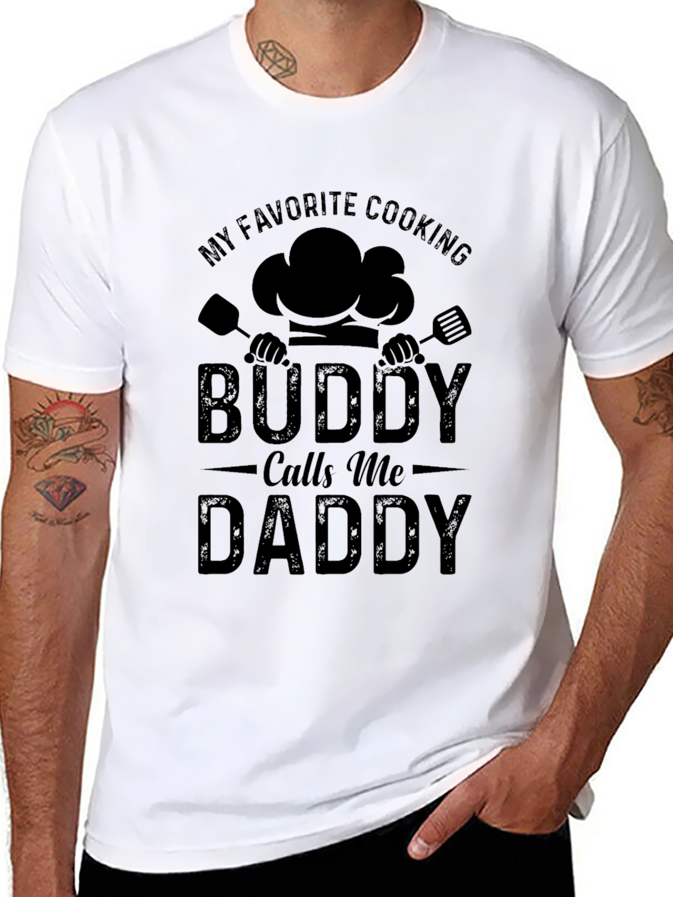 Cooking Buddy T-Shirt - Dad Chef Apparel