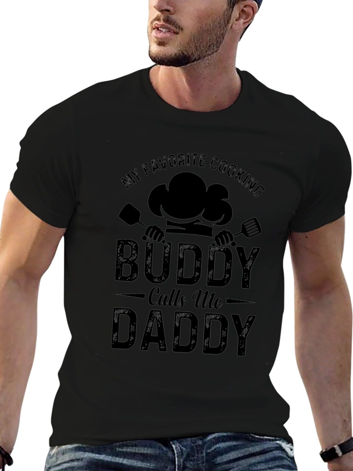 Cooking Buddy T-Shirt - Dad Chef Apparel