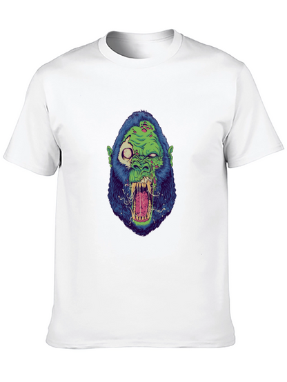 Zombie Gorilla Graphic Tee - Black