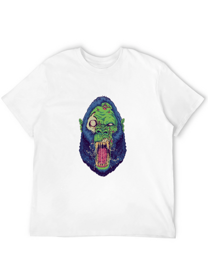 Zombie Gorilla Graphic Tee - Black