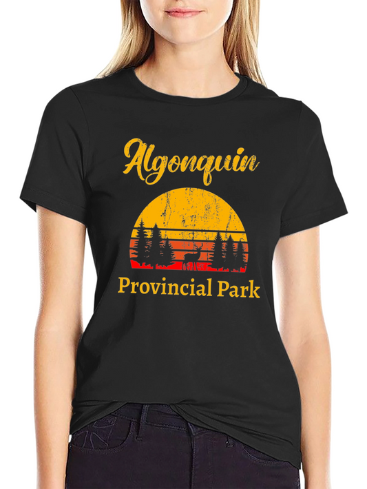 Algonquin Park Retro Graphic Tee