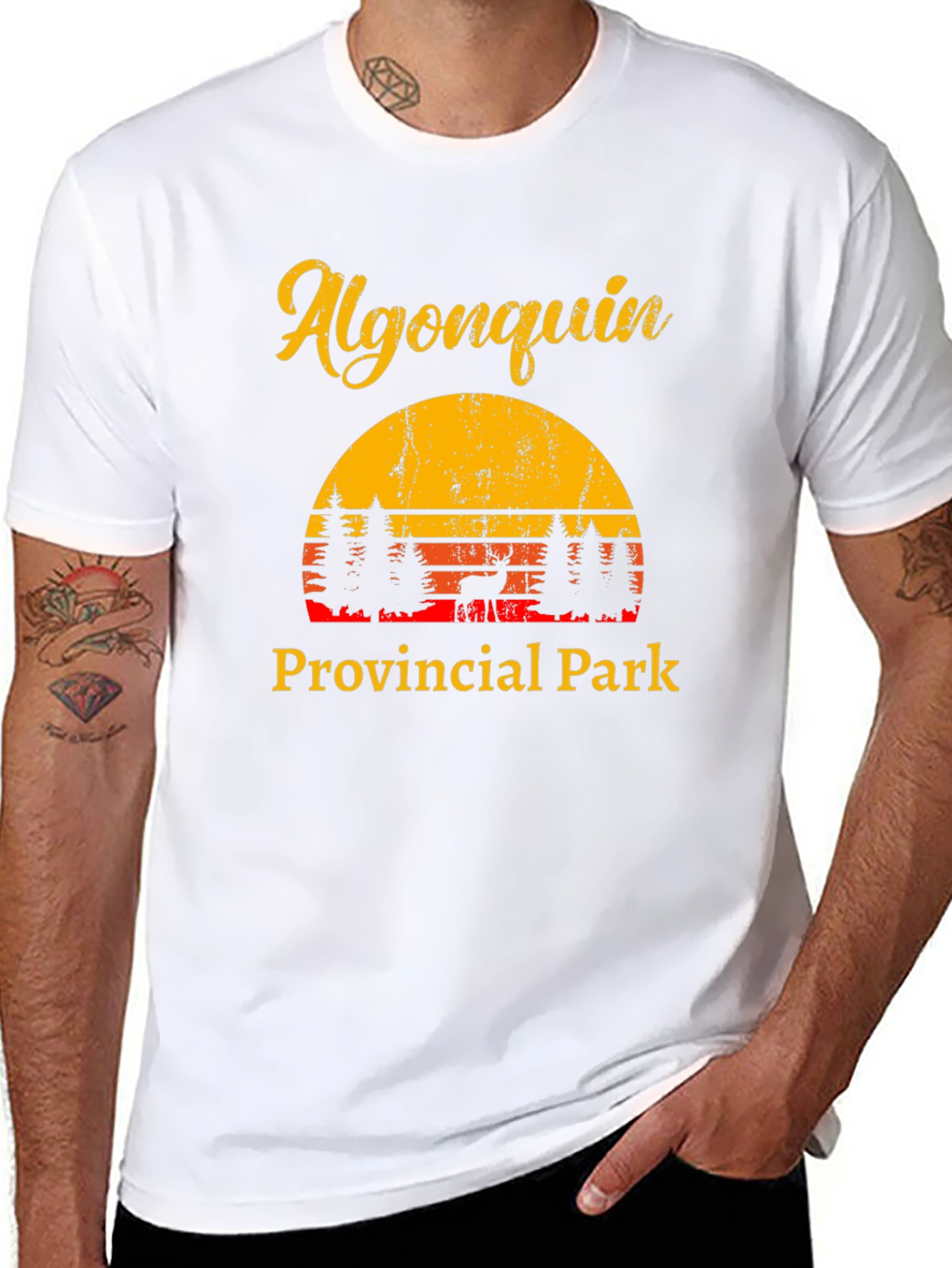 Algonquin Park Retro Graphic Tee