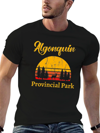 Algonquin Park Retro Graphic Tee