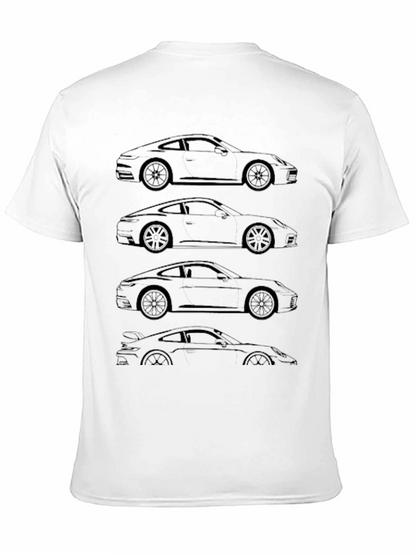 Porsche Evolution T-Shirt - Automotive Enthusiast Tee