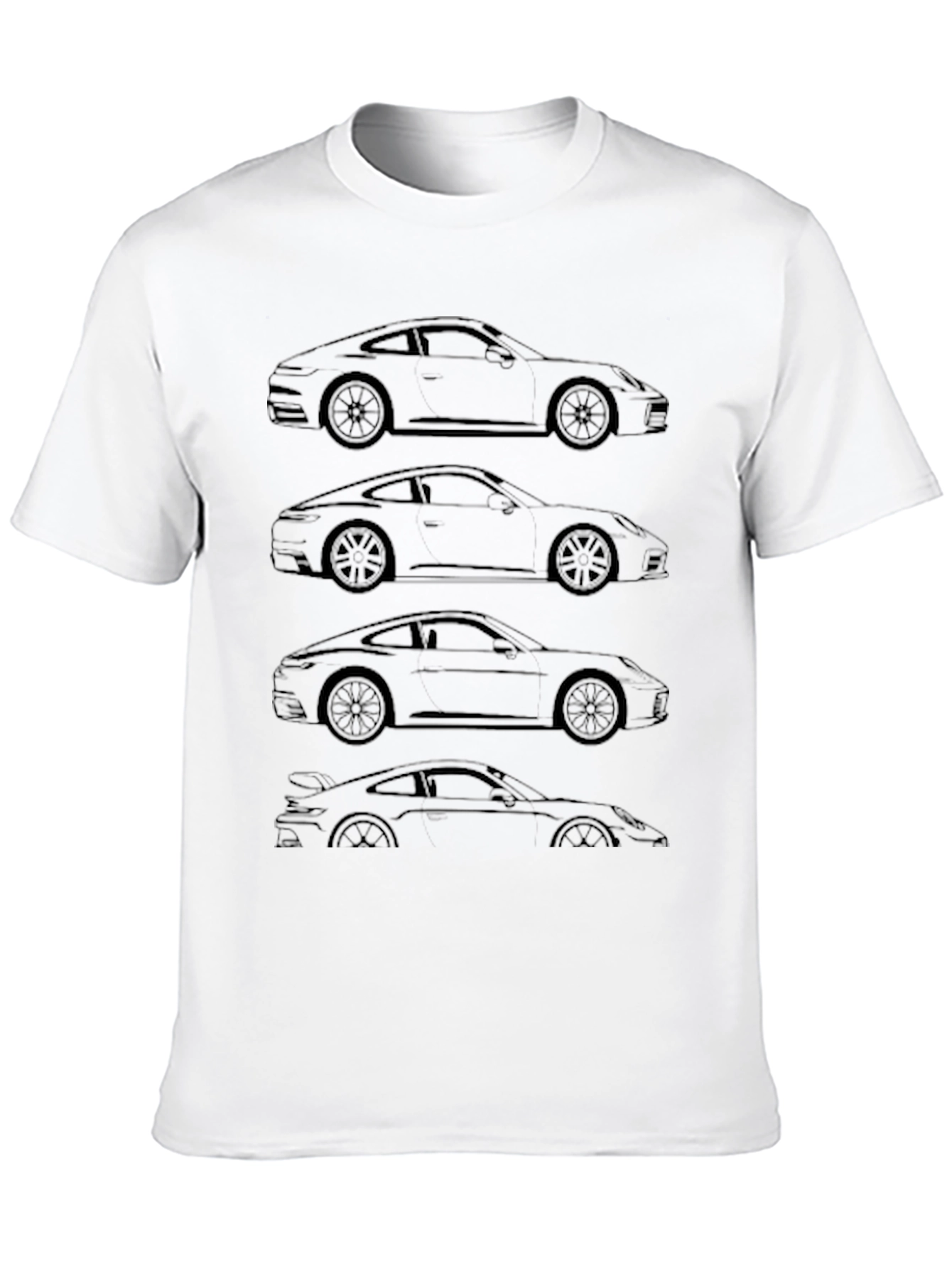 Porsche Evolution T-Shirt - Automotive Enthusiast Tee