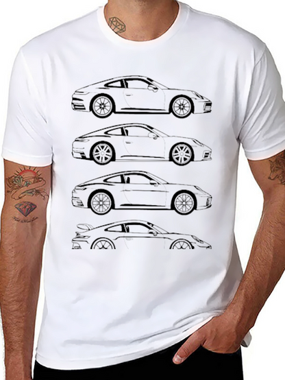 Porsche Evolution T-Shirt - Automotive Enthusiast Tee
