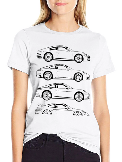 Porsche Evolution T-Shirt - Automotive Enthusiast Tee
